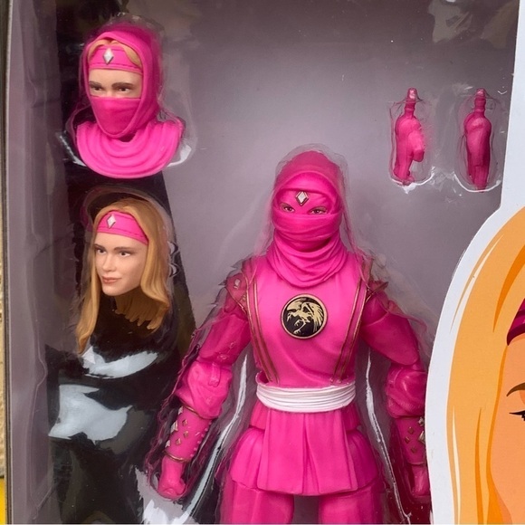 Mighty Morphin Power Rangers Lightning Collection Ninja Pink Ranger 6”  Figure - Picture 2 of 5